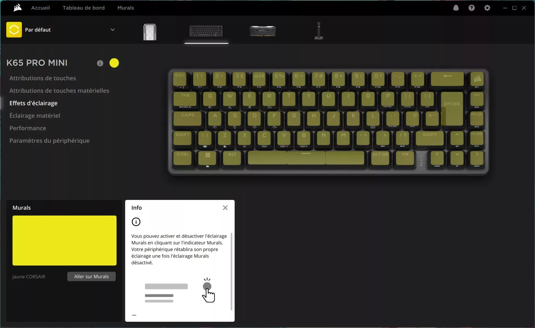 CORSAIR K65 Pro Mini iCUE 8