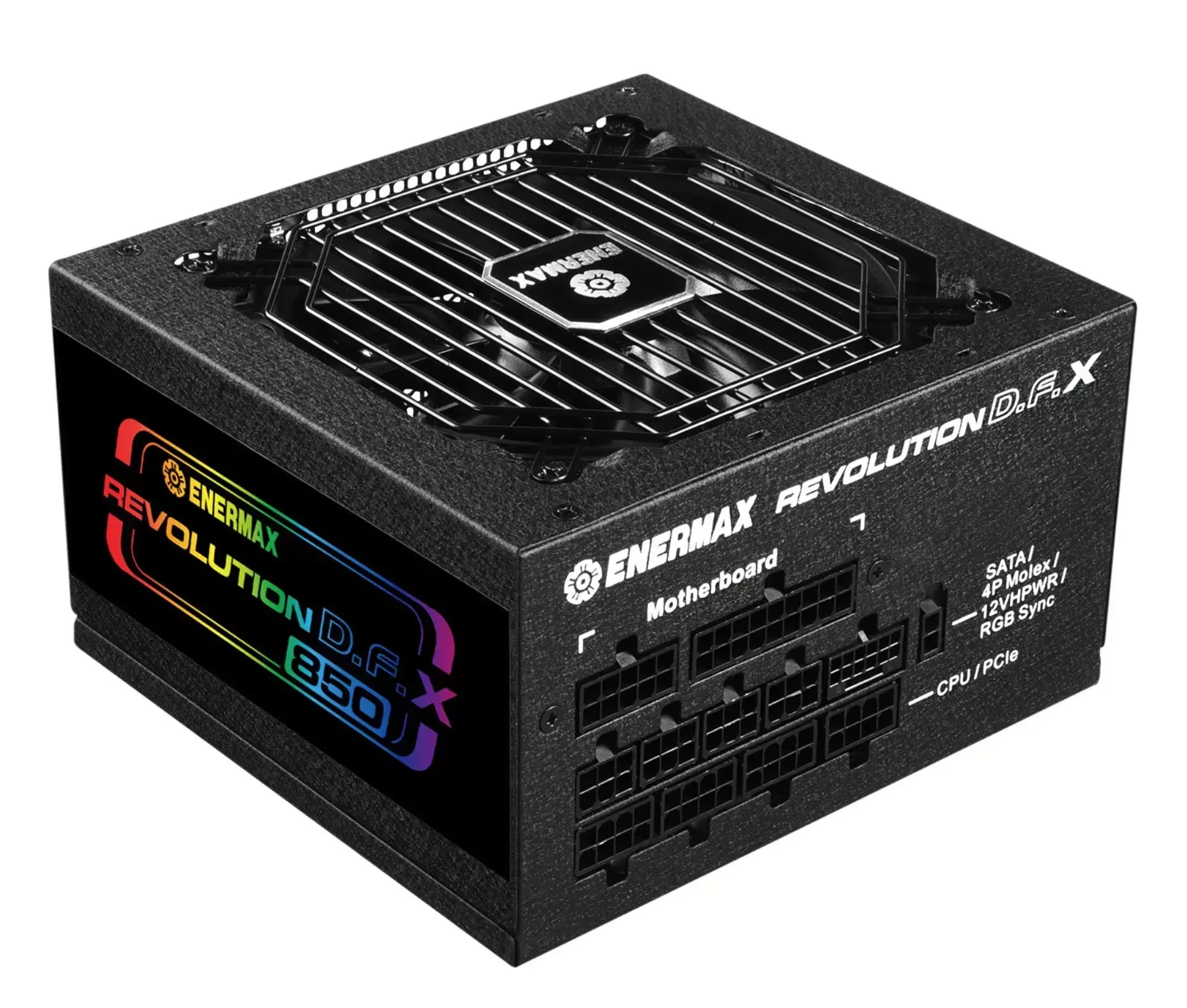 ENERMAX REVOLUTION DF X : de nouvelles alimentations Intel ATX 3.0 et PCIe 5.0 2 Enermax Revolution DF X 850W