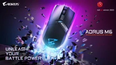 GIGABYTE AORUS M6 Couv