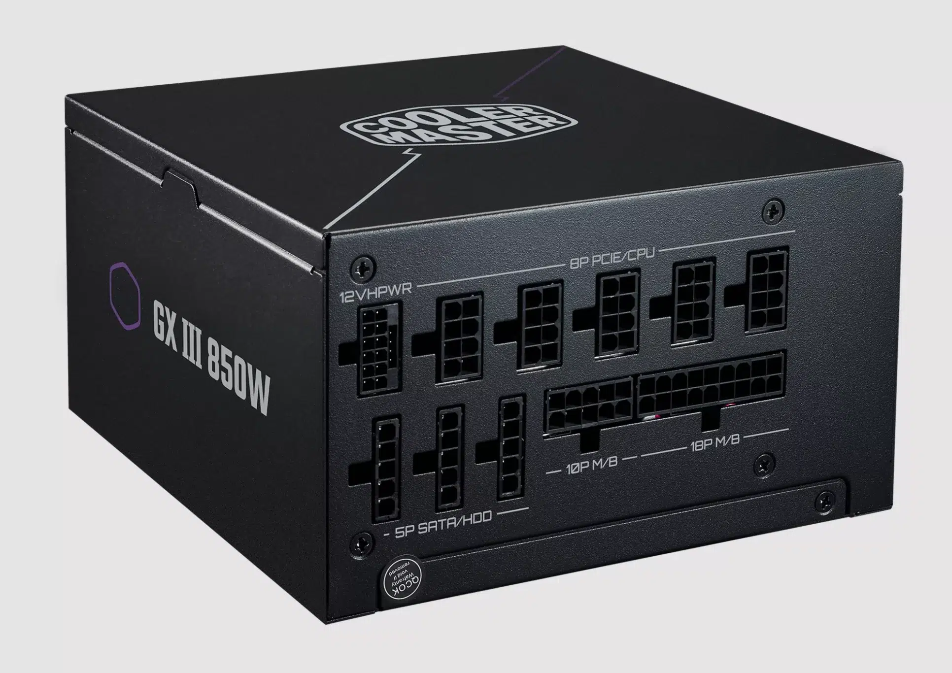 GX III Gold 850 W connecteurs