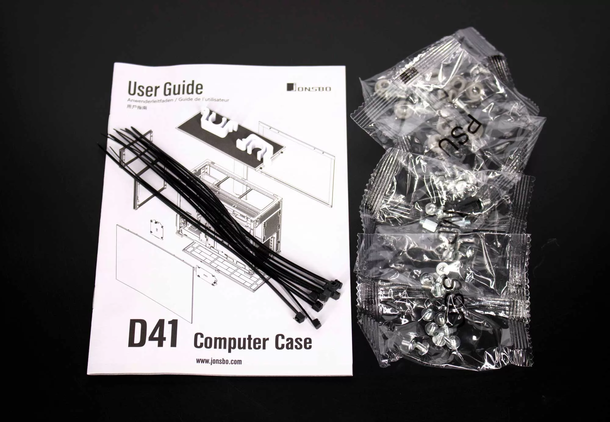 Jonsbo D41 Mesh Accessoires