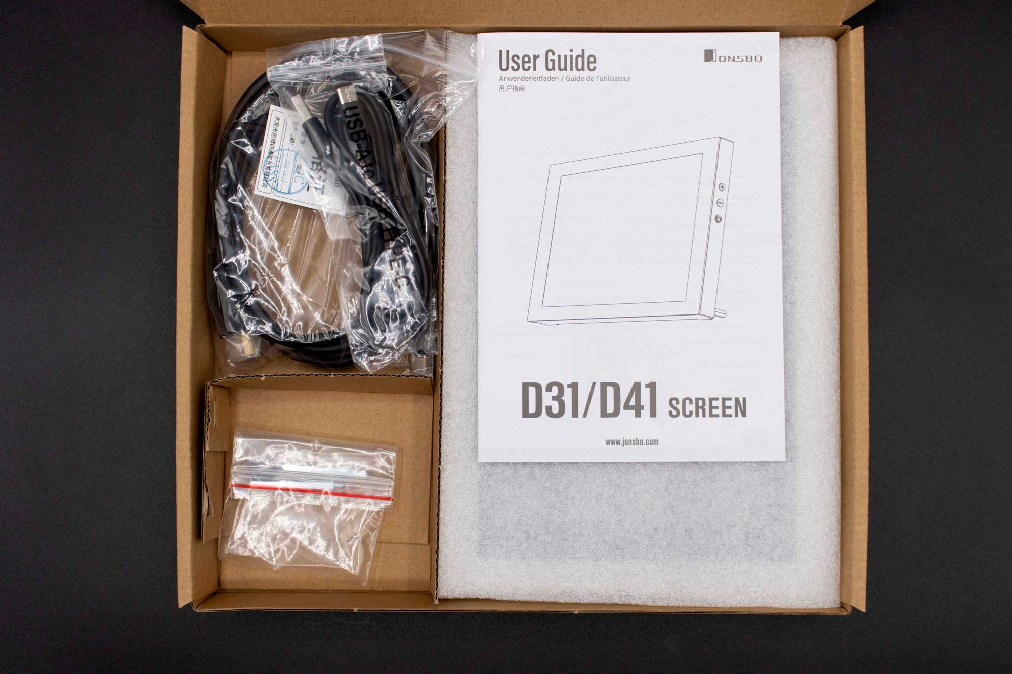 Jonsbo D41 Mesh déballage