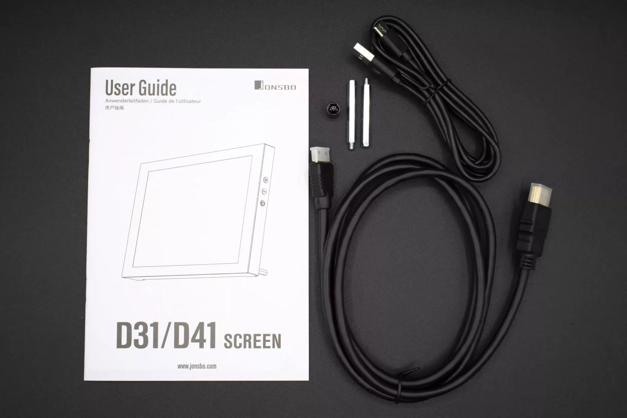 Jonsbo D41 Mesh écran accessoires