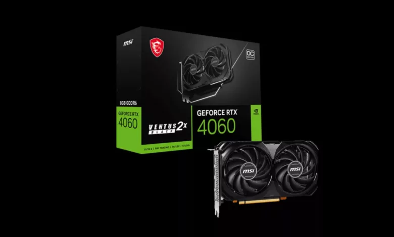MSI dévoile ses RTX 4060 1 MSI RTX 4060 Ventus X Couv