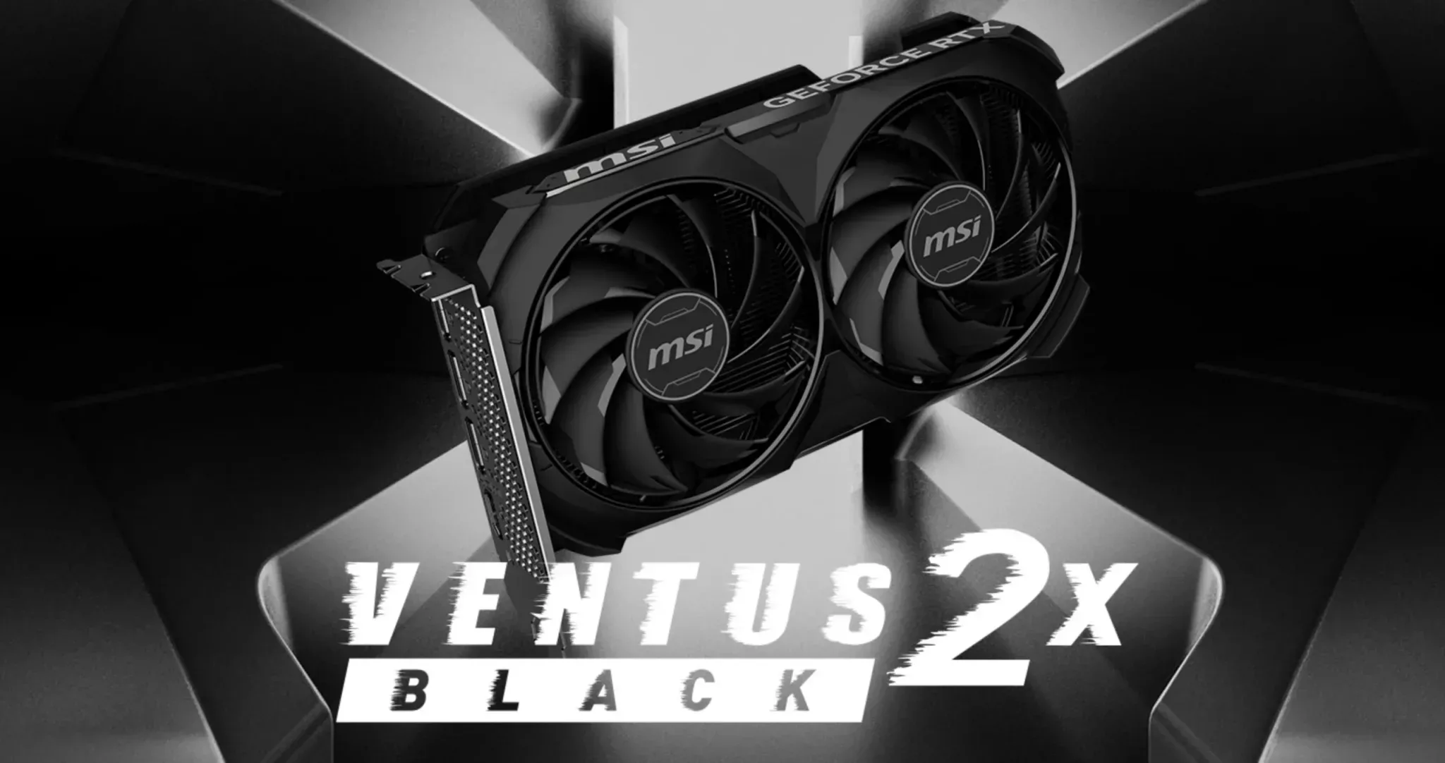 MSI dévoile ses RTX 4060 4 MSI RTX 4060 Ventus X