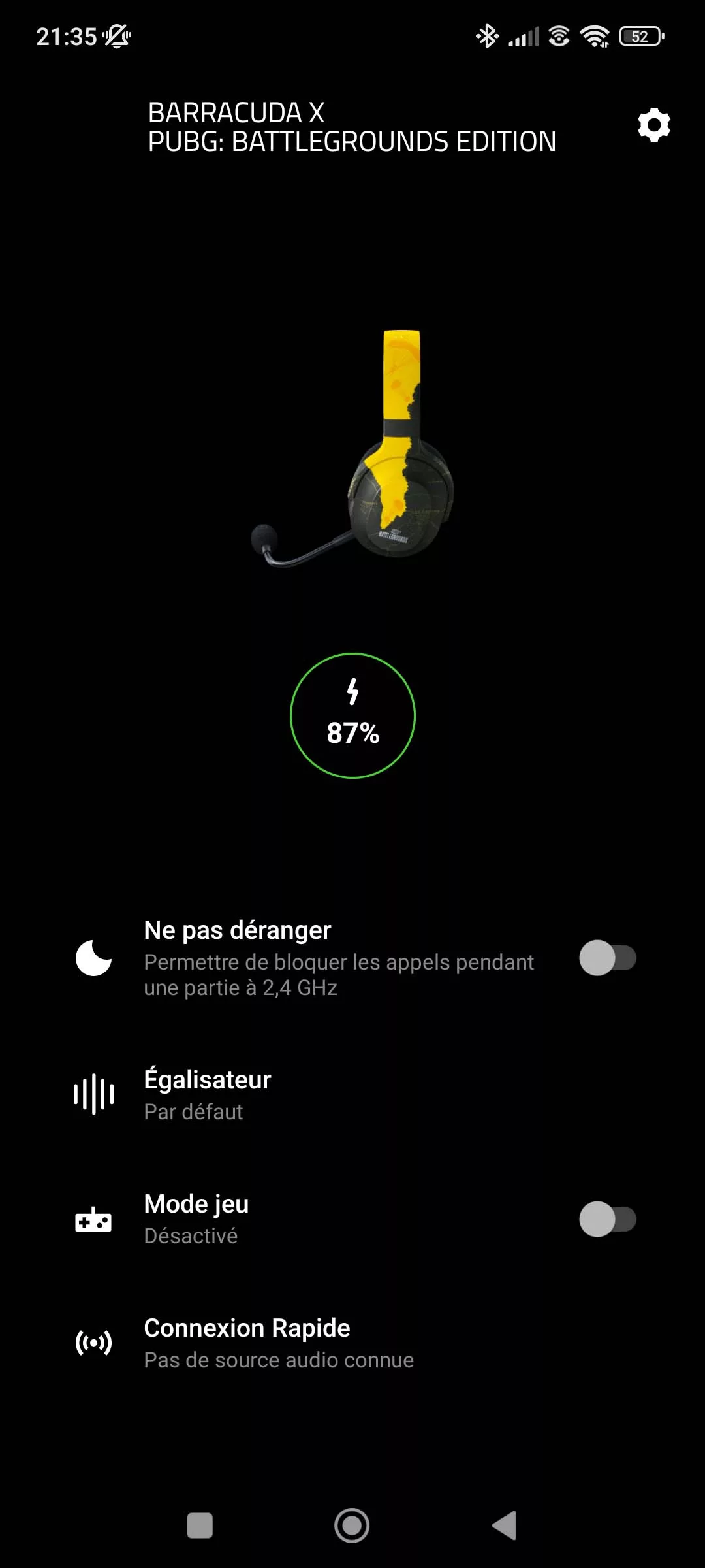 RAZER Barracuda X PUBG Battlegrounds Audio items