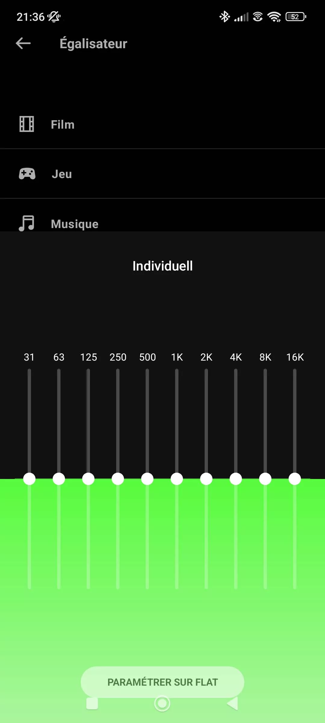 RAZER Barracuda X PUBG Battlegrounds Egaliseur manuel