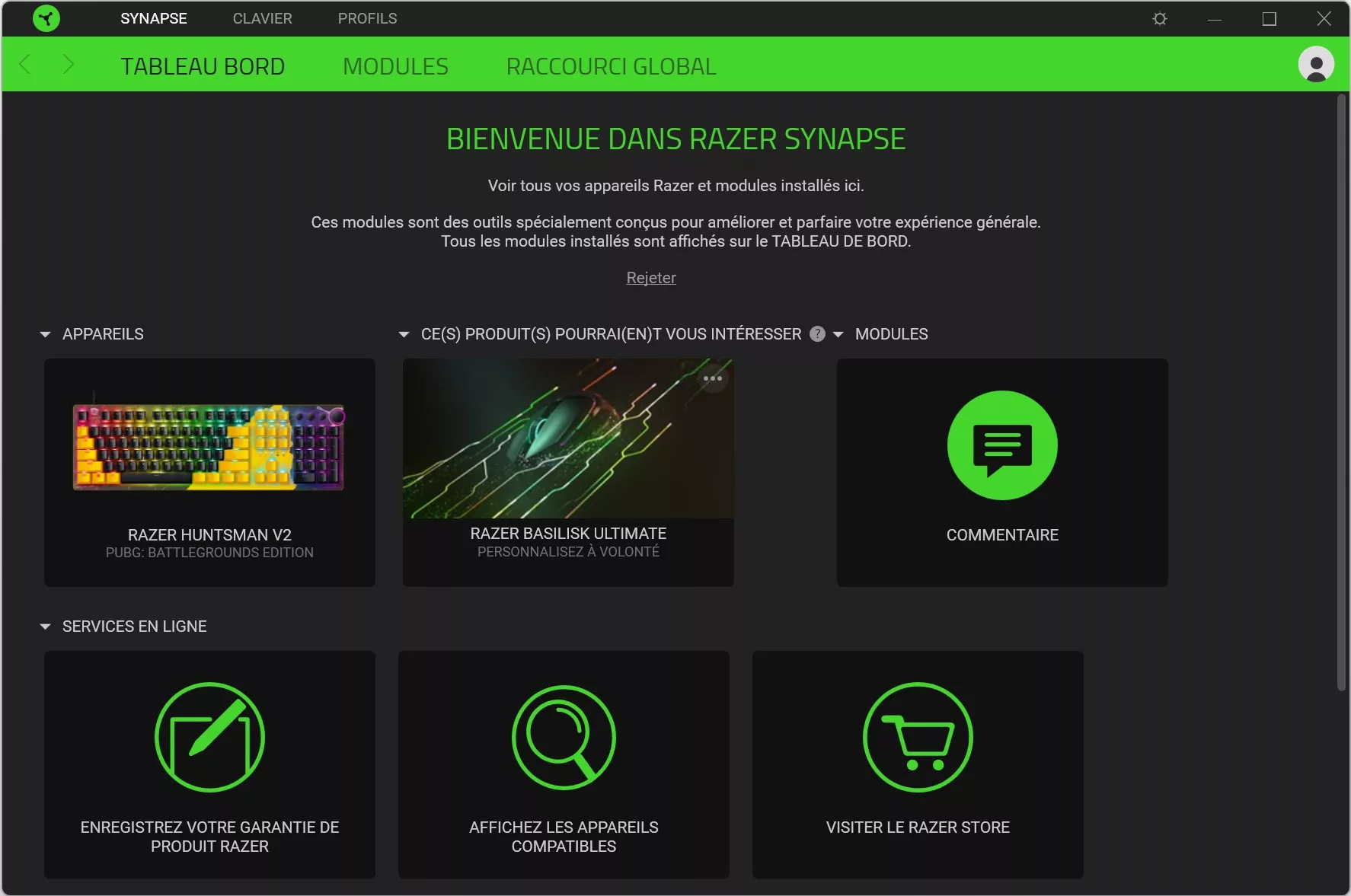 RAZER Huntsman Synapse 001