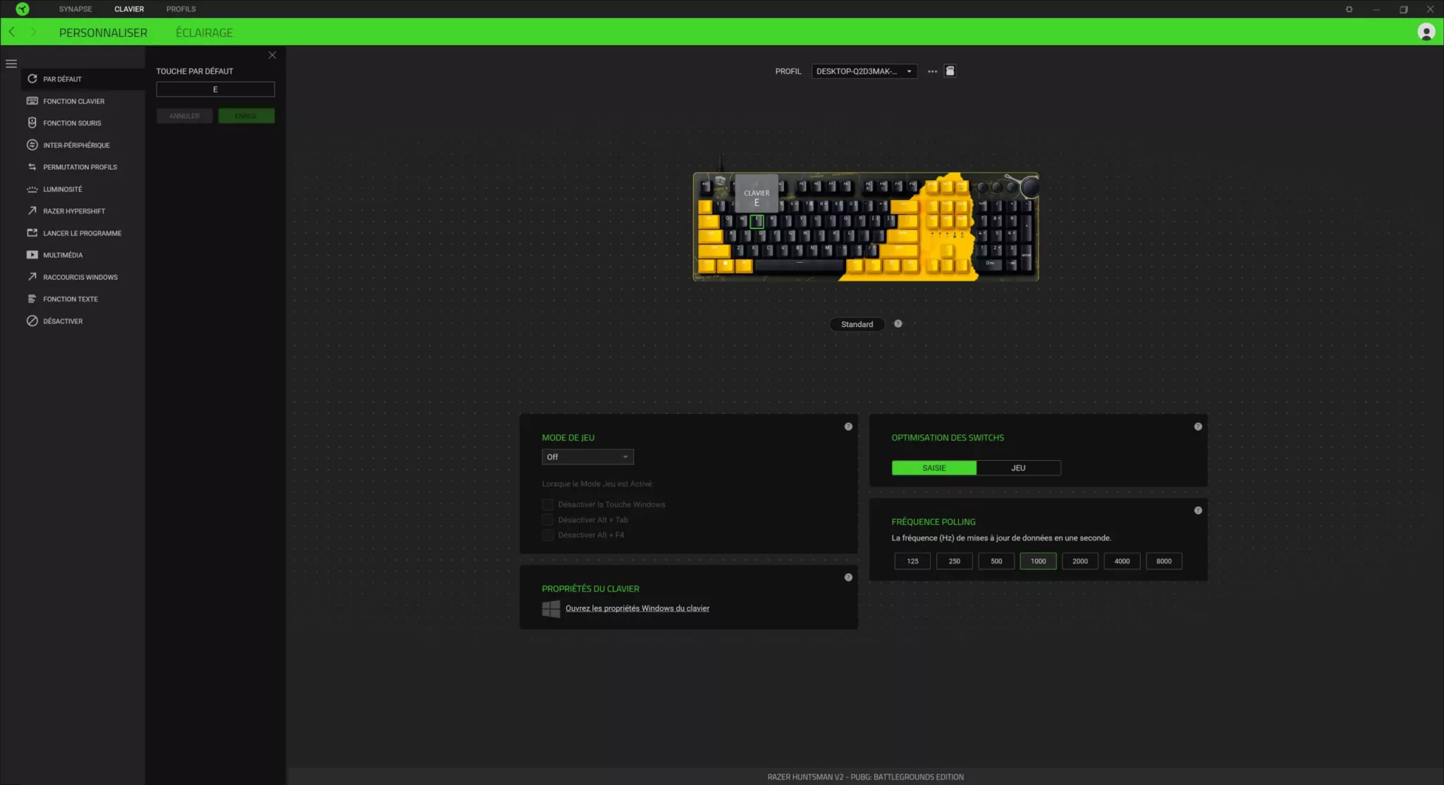 RAZER Huntsman Synapse 004