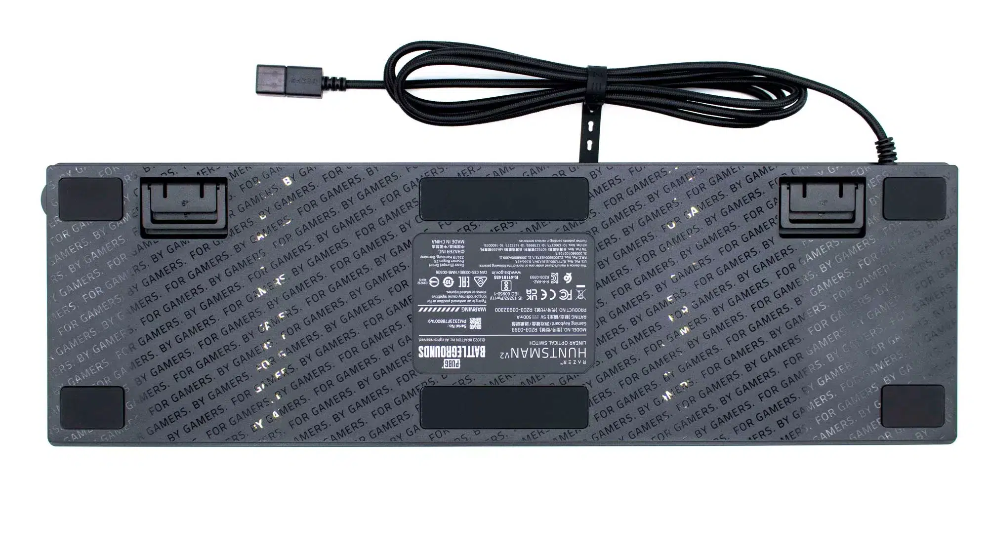 RAZER Viper V2 Pro PUBG Battleground Dessous