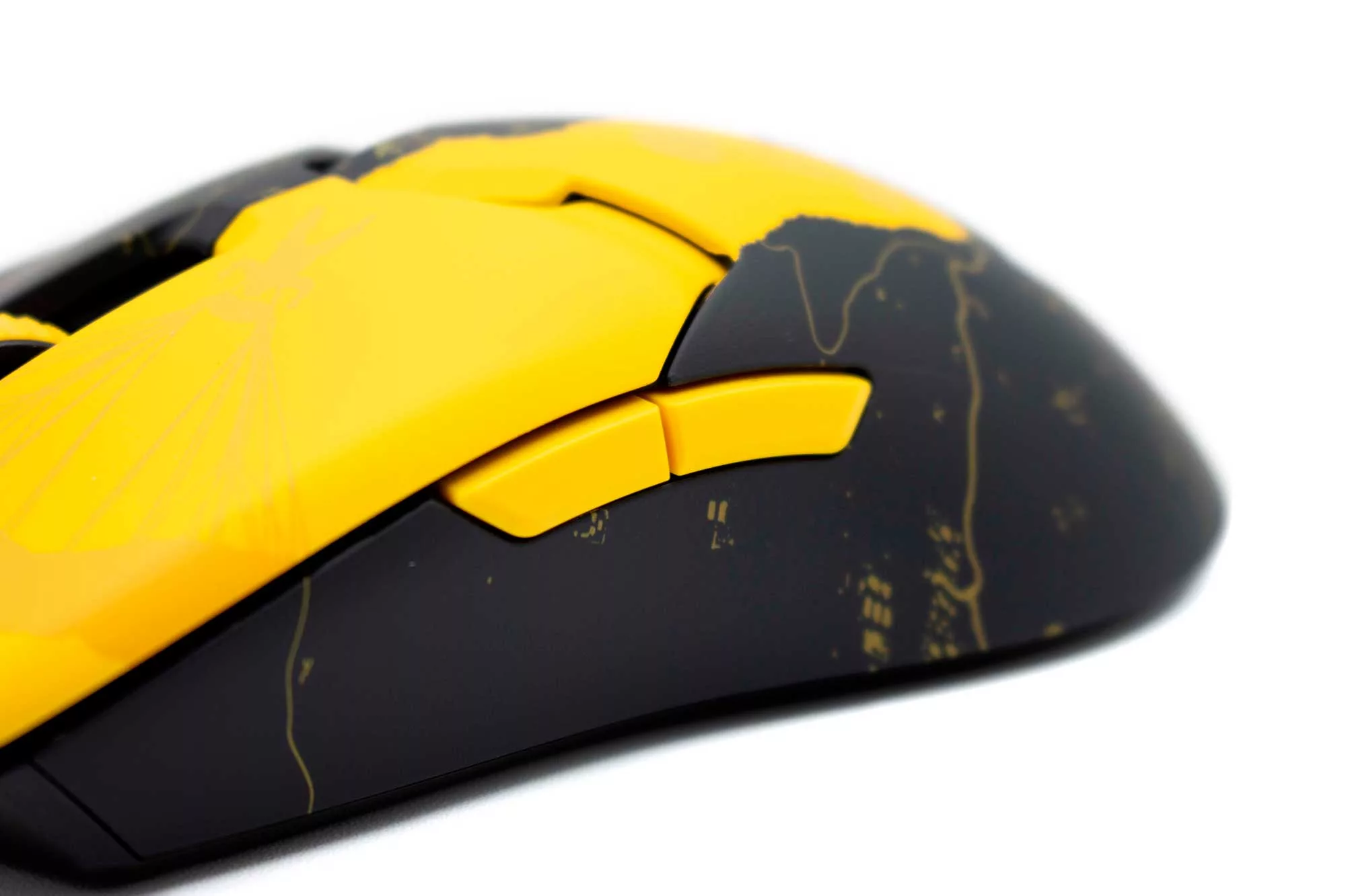 RAZER Viper V2 Pro PUBG Battlegrounds Emballage Boutons Côté