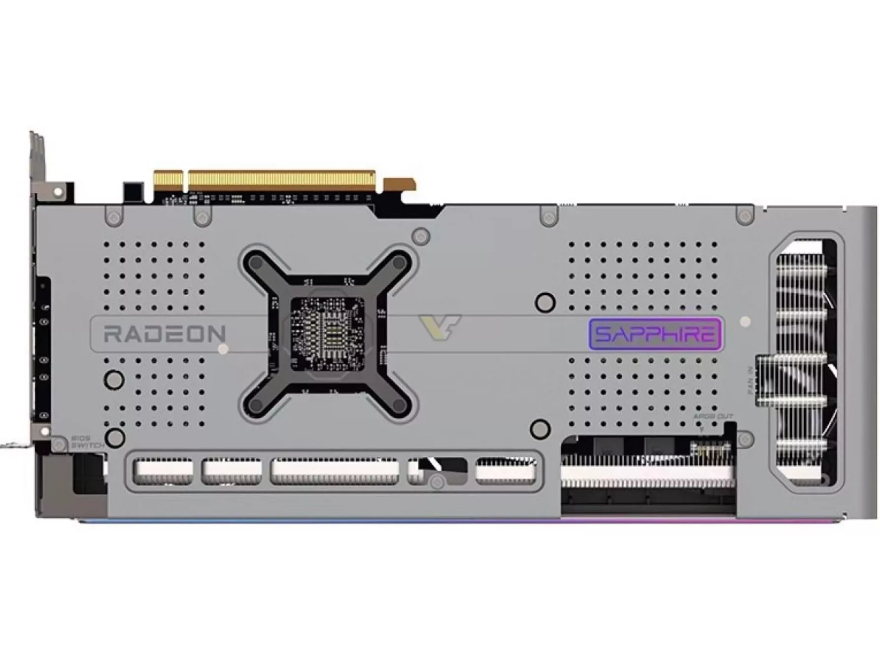Découvrez les versions Radeon custom de la AMD RX 7900 GRE en Europe 3 Radeon RX 7900 GRE Sapphire backplate