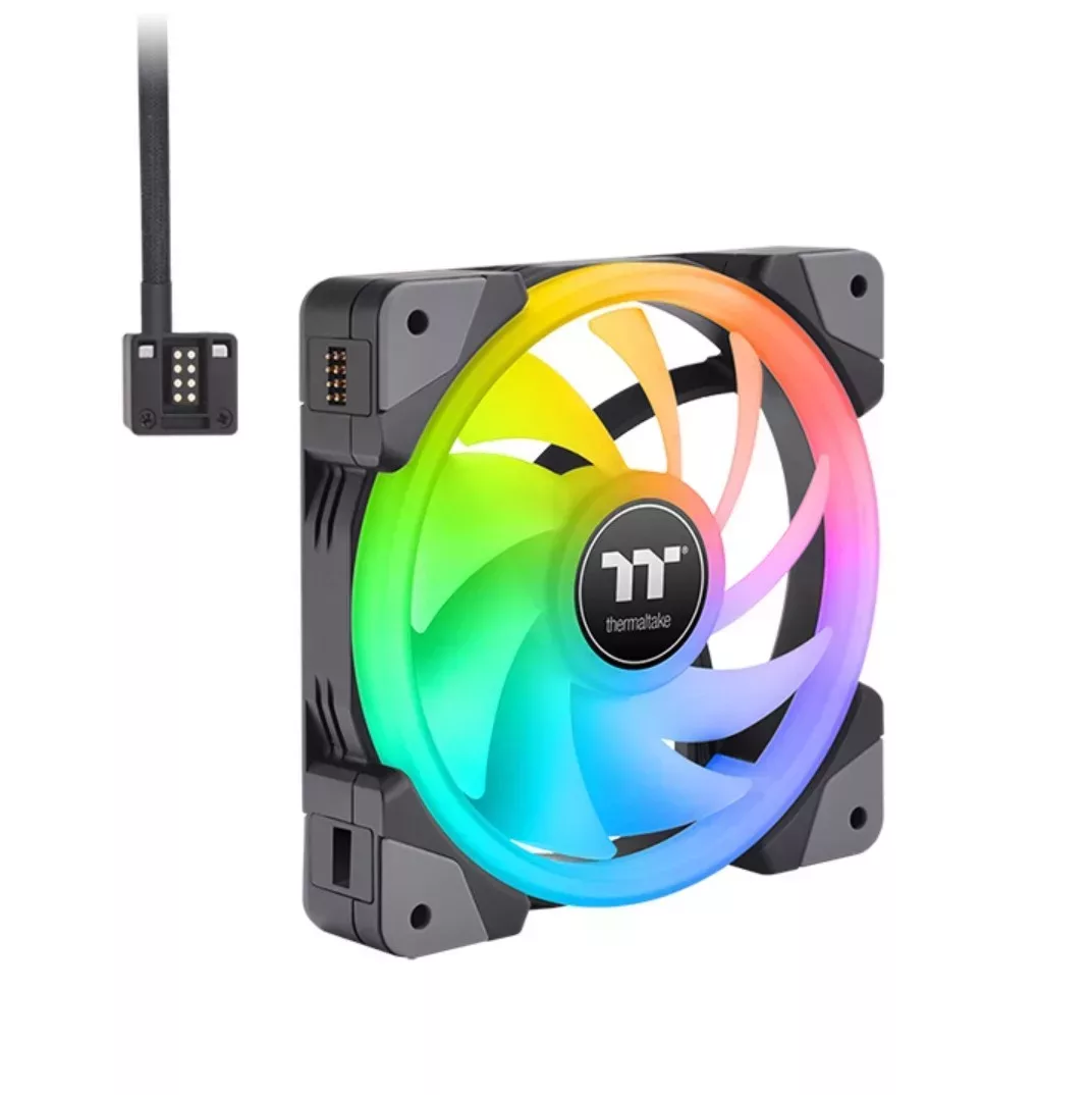 Thermaltake SWAFAN EX12/ EX14 ARGB : des ventilateurs à connexion magnétiques 3 SWAFAN EX ARGB noir 120