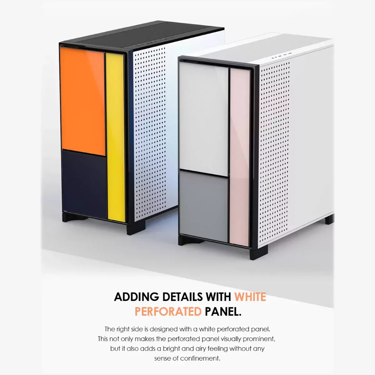 WIZMAX EH1 Mondrian : un boîtier magnifique mais seulement disponible .... au Japon 4 WIZMAX EH1 Mondrian côté