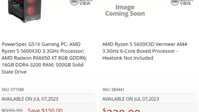 Trois nouveaux Ryzen chez AMD ? Dont le Ryzen 5 5600X3D 23 amd ryzen 5 5600x3d micro center