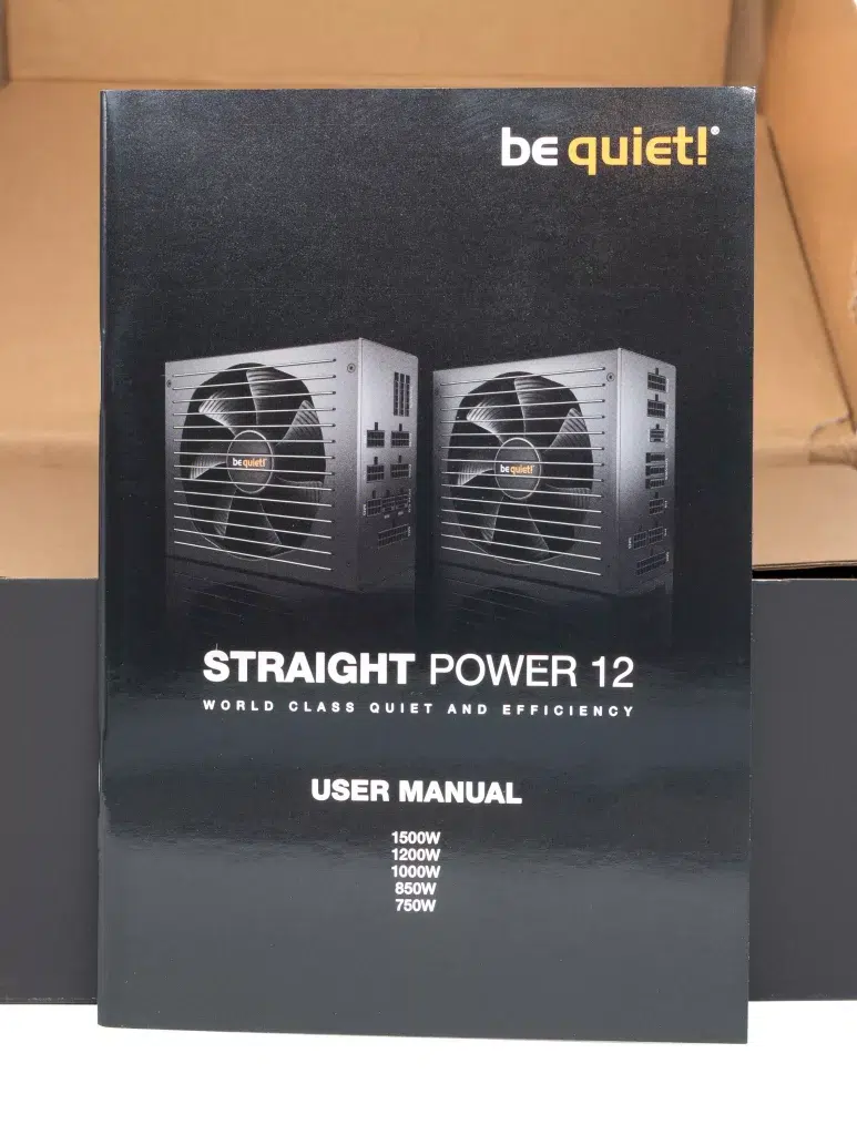 be quiet! Straight Power 12 1500W manuel