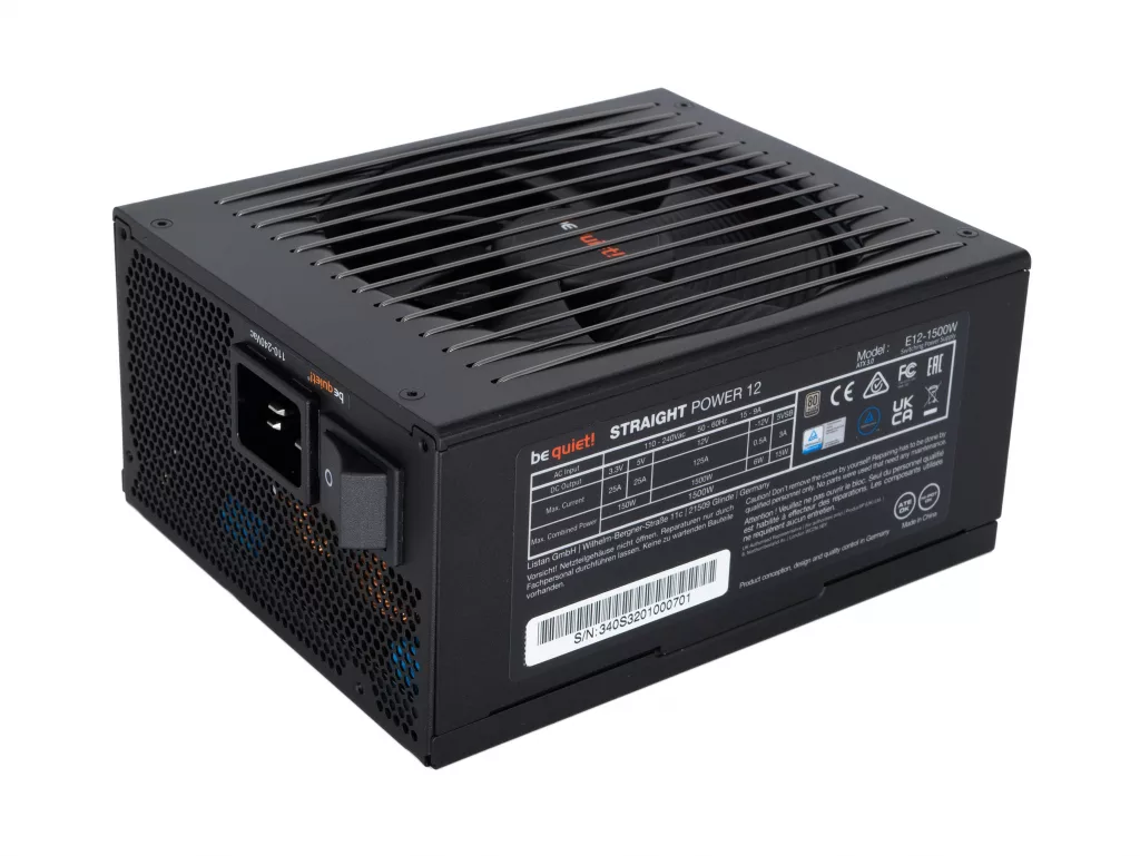 be quiet! Straight Power 12 1500W perspective 1