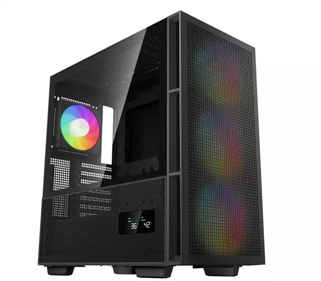 DeepCool CH560 Digital et CH560, avec ou sans écran ? 5 boitier deepcool ch560 digital black