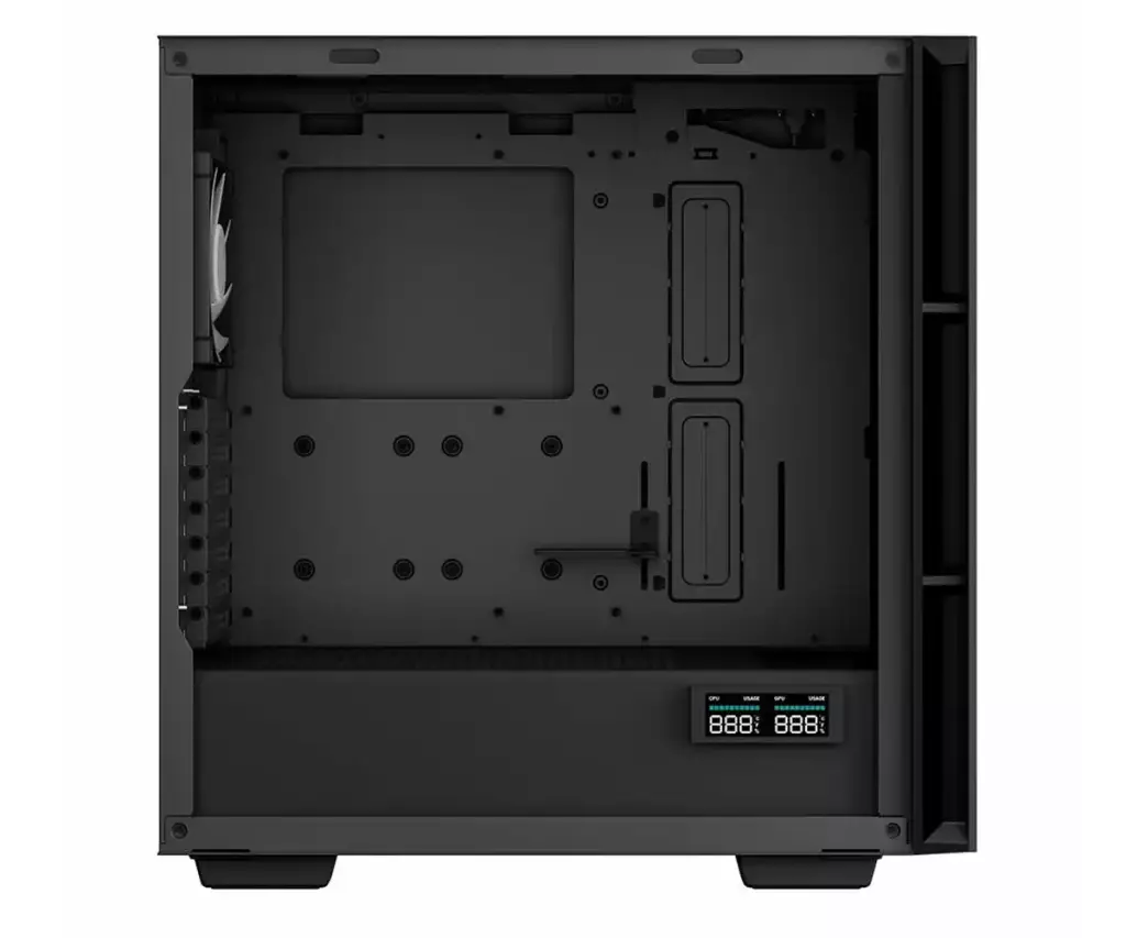 DeepCool CH560 Digital et CH560, avec ou sans écran ? 6 boitier deepcool ch560 digital black inside