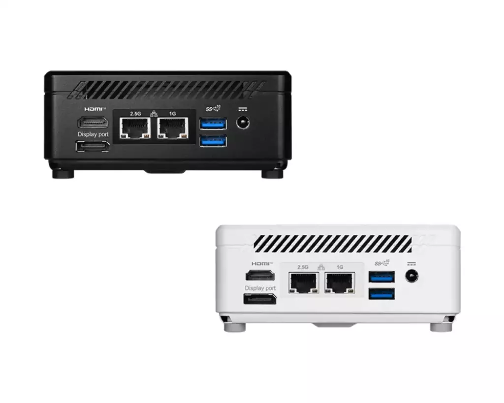 Séries MSI Cubi et PRO DP, de nouveaux mini-PC Business et Productivity 6 mini pc msi cubi 5 connectique