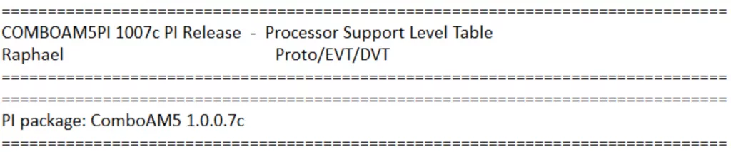 AMD prépare son AGESA 1.0.0.7c pour les cartes mères AM5 2 AMD Agesa 1.0.0.7c AM5