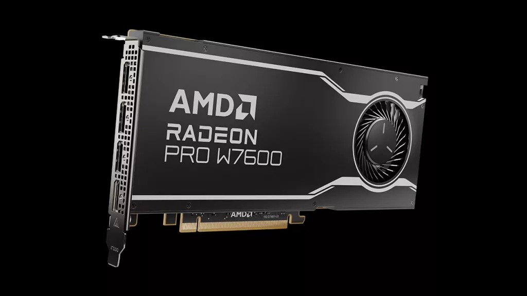 AMD annonce les GPU RDNA3 Radeon PRO W7600 et W7500 2 AMD Radeon Pro W7600