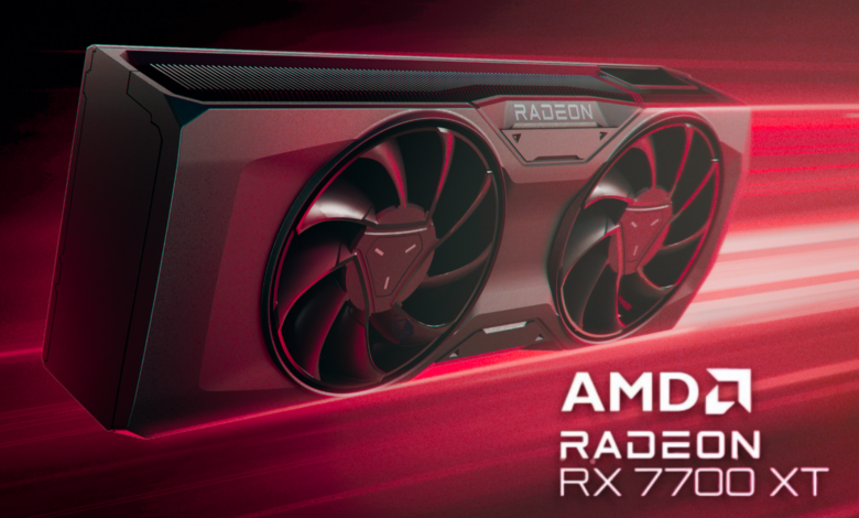 AMD Radeon RX 7700 XT Graphics Card