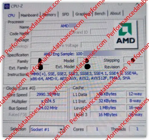 Premier aperçu de l'APU AMD Ryzen 8000 "Strix Point" 3 AMD Ryzen 8000 CPU Z