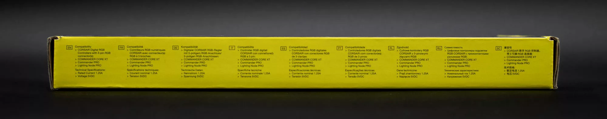 CORSAIR iCUE LC100 emballage grand côté