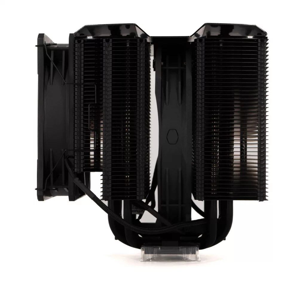 Cooler Master MA824 Stealth avec ventilateur Mobius cote