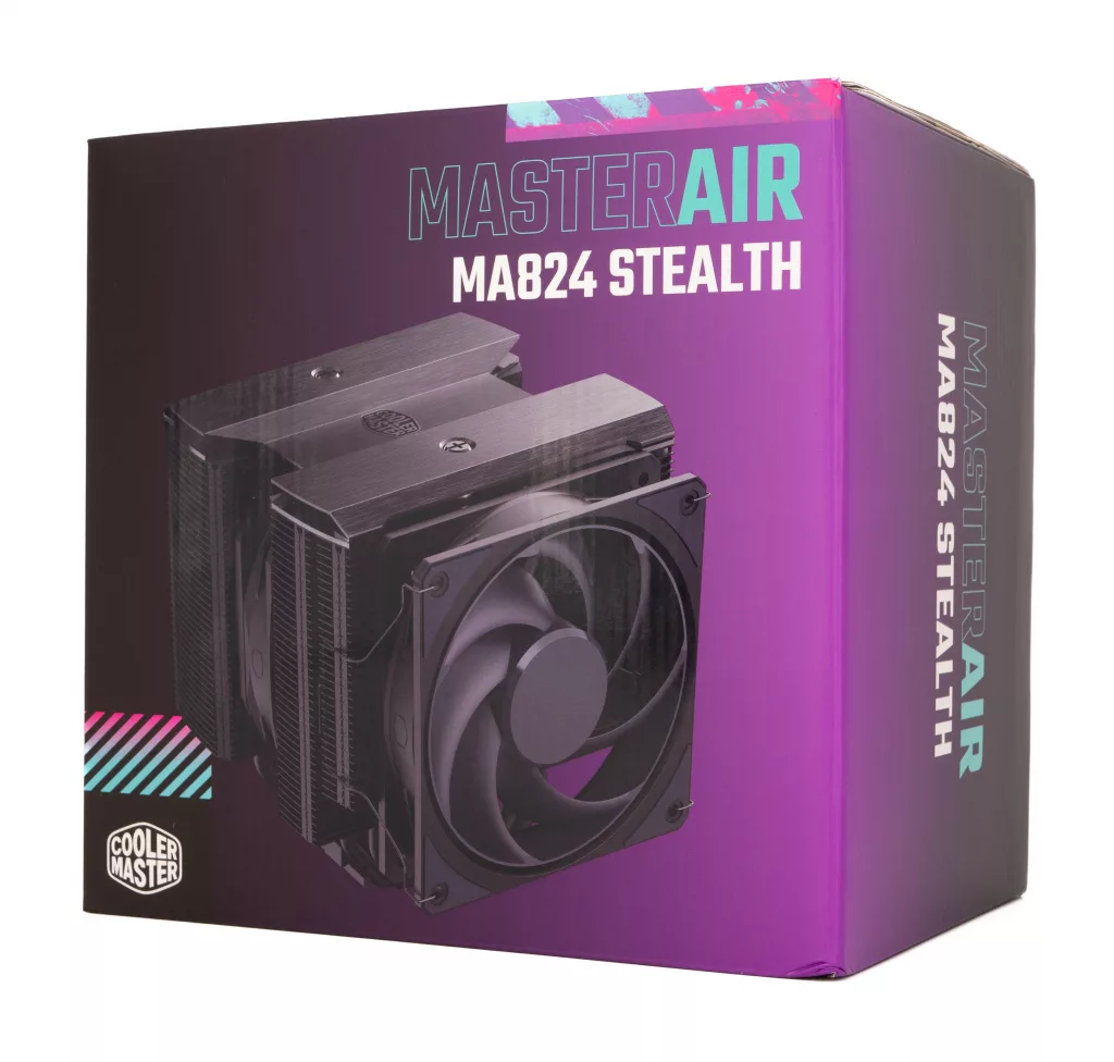 Cooler Master MA824 Stealth boite perspective 1