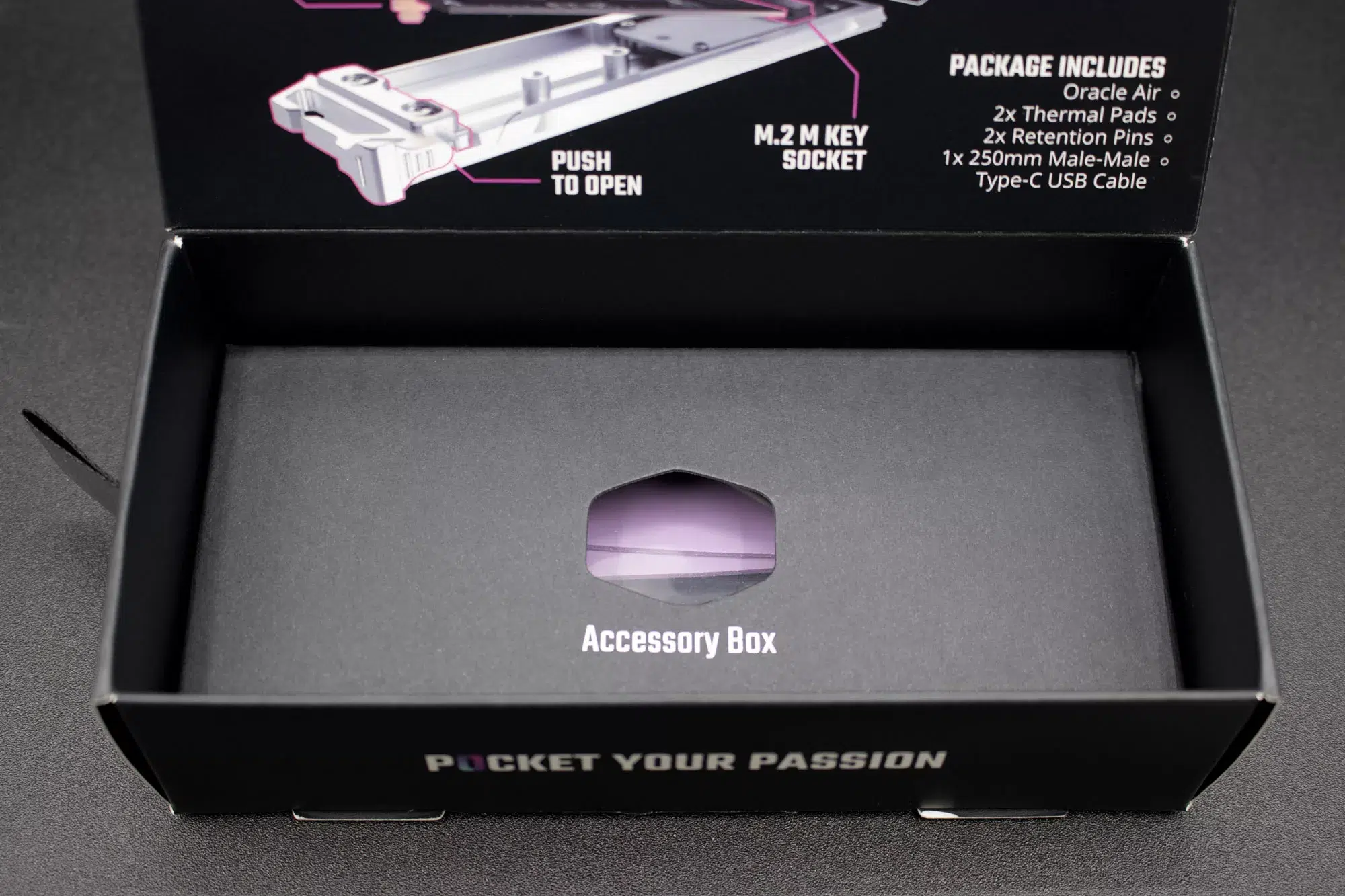 Cooler Master Oracle Air Boite Accessoires