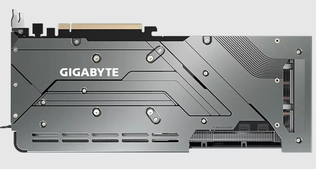 Gigabyte RX 7800 backplate