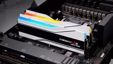 La mémoire G.SKILL Trident Z5 NEO DDR5-6400 va accélérer la plate-forme AM5 d'AMD 21 Gskill ddr5 trident z5 neo rgb white mb