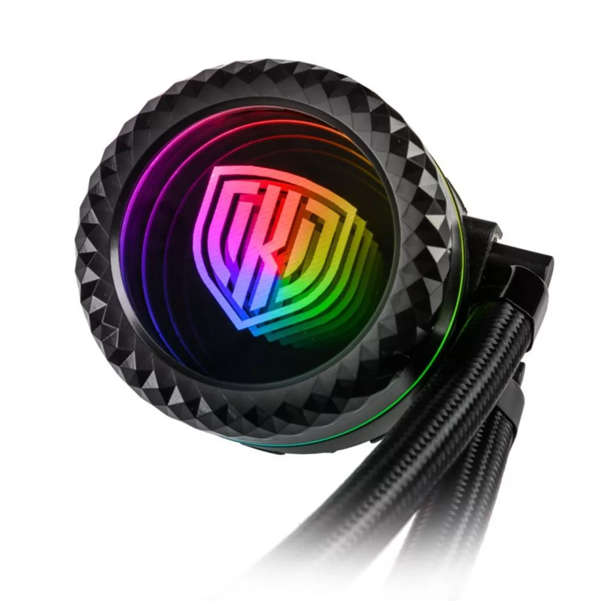 KOLINK présente sa gamme d'AIO Umbra Void ARGB 5 Kolink Umbra Void ARGB pompe