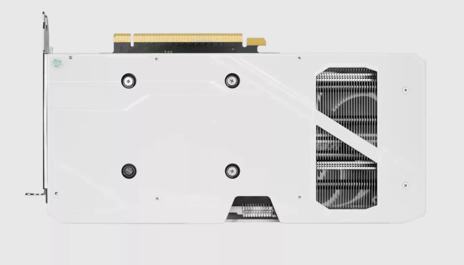MAXSUN lance deux RTX 4070 : une version violette et une entièrement blanche 5 MAXSUN RTX 4070 Terminator backplate