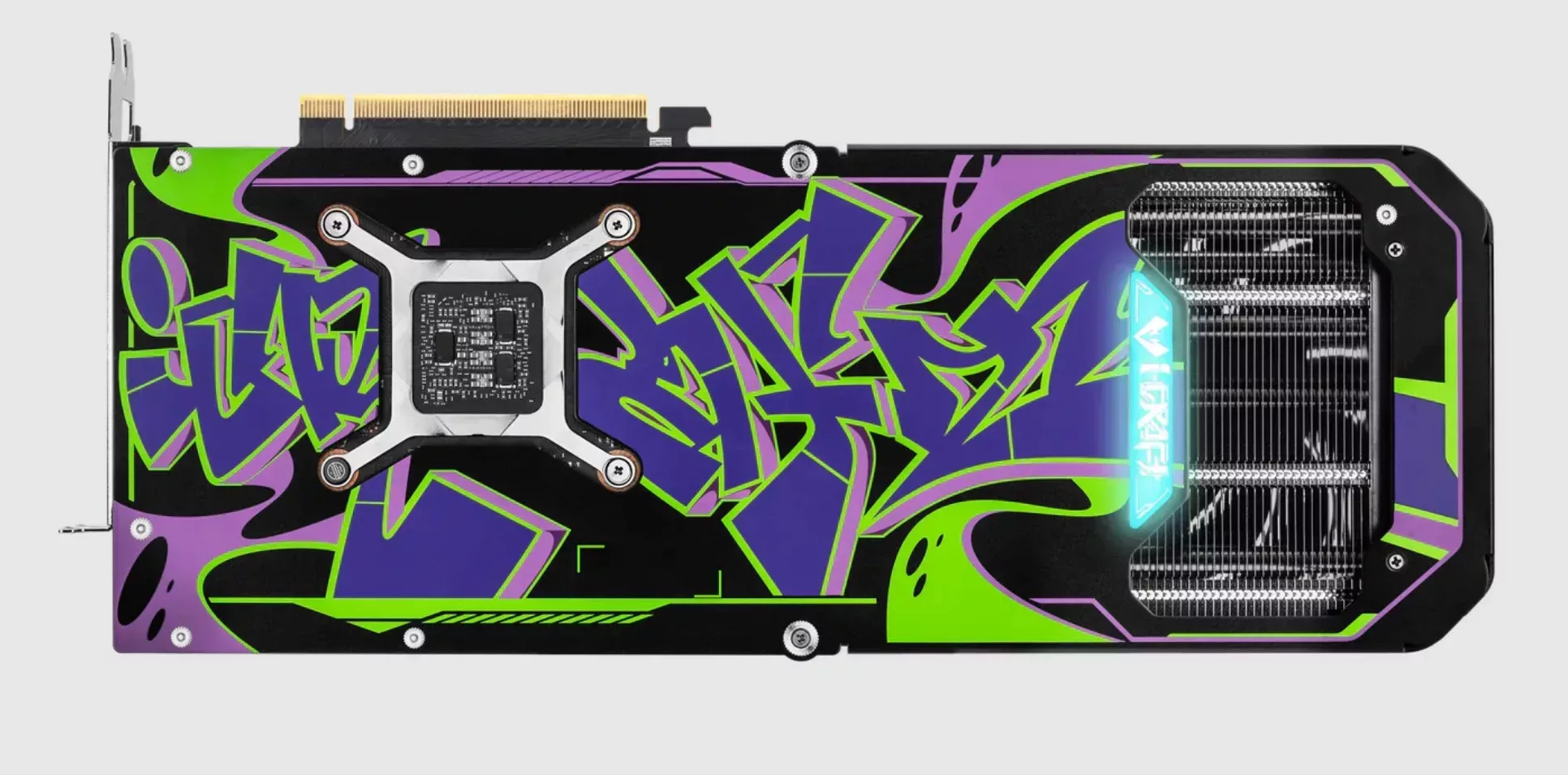 MAXSUN lance deux RTX 4070 : une version violette et une entièrement blanche 3 MAXSUN RTX 4070 icraft OC backplate