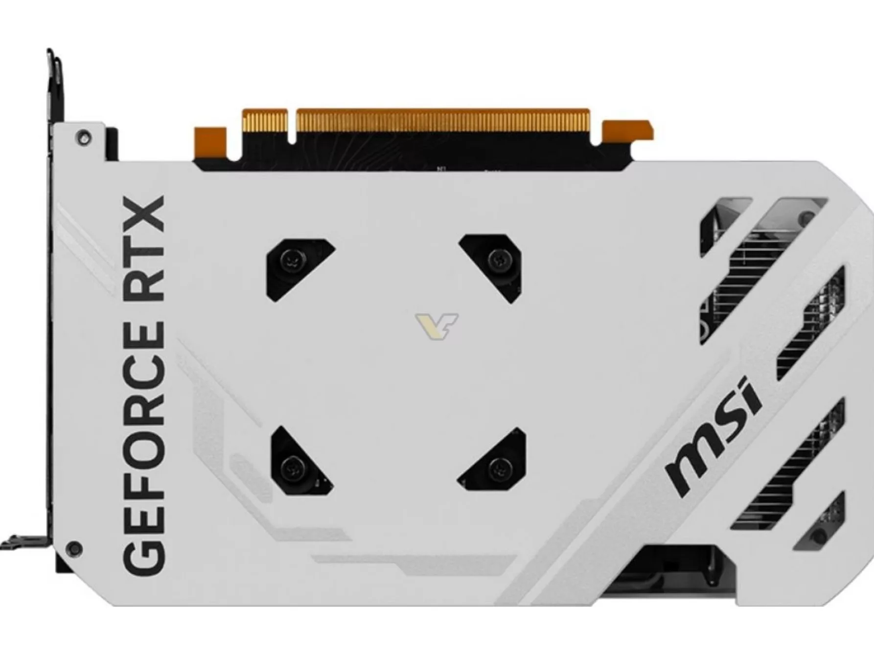 MSI prépare des RTX 40 Ventus 2X blanches 4 MSI Ventus 2X RTX 4060 backplate