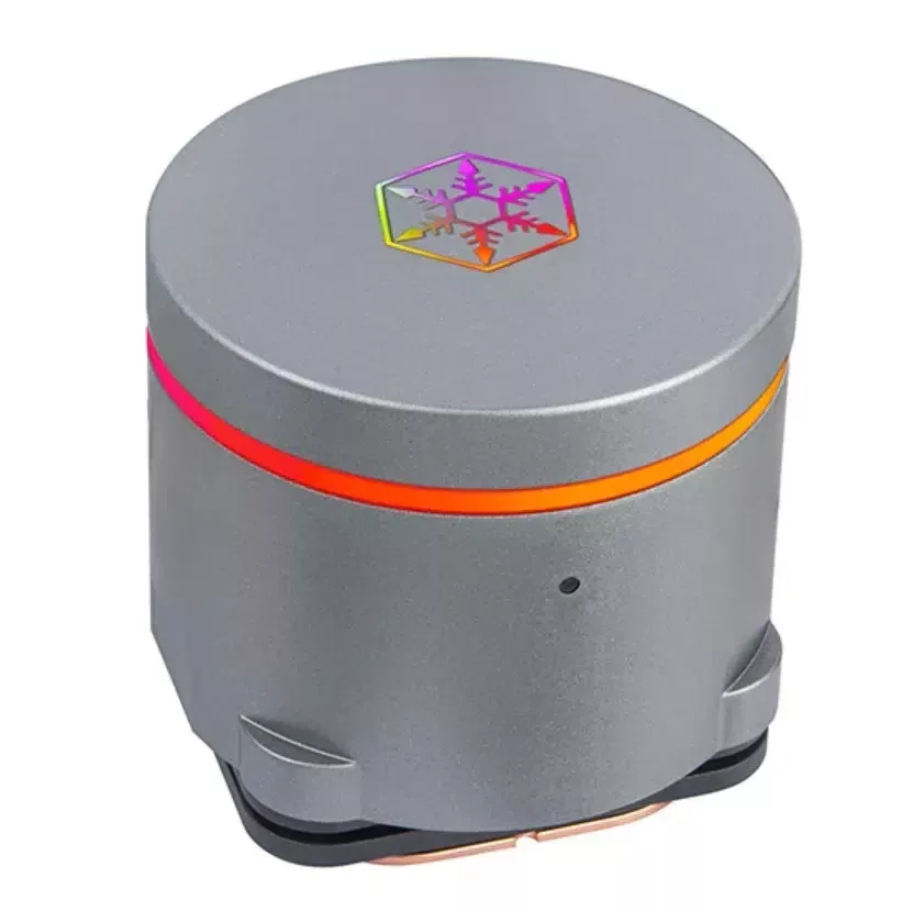 SilverStone IceMyst : un AIO avec un ventilateur supplémentaire à côté du bloc pompe 4 SilverStone IceMyst bloc pompe