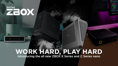 ZOTAC dévoile une nouvelle gamme de mini PC ZBOX E-Series et C-Series 1 Zotac Zbox header