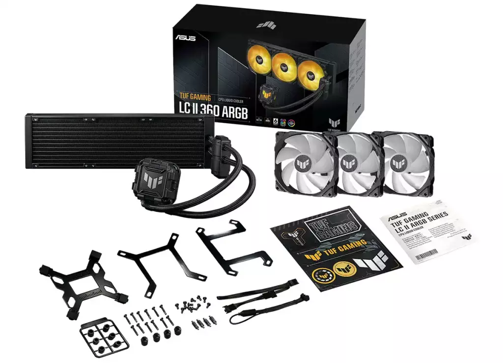 ASUS annonce son AiO TUF Gaming LC II 360 ARGB 3 aio asus tuf gaming lc ii 360 argb bundle