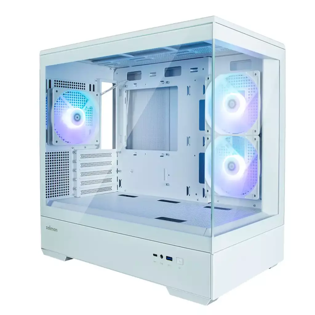 (MAJ Bis) Zalman P30, un boîtier aquarium en Micro-ATX 5 boitier zalman p30 3