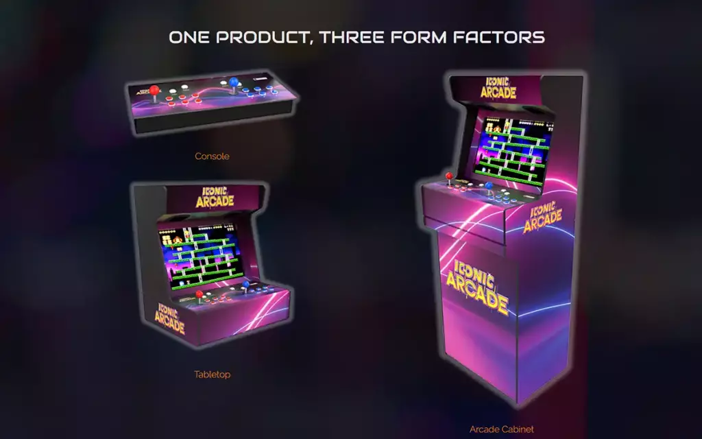 borne arcade medion iconic arcade
