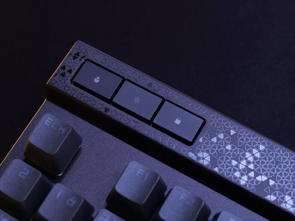 corsair k70 max commandes macro verrouillage