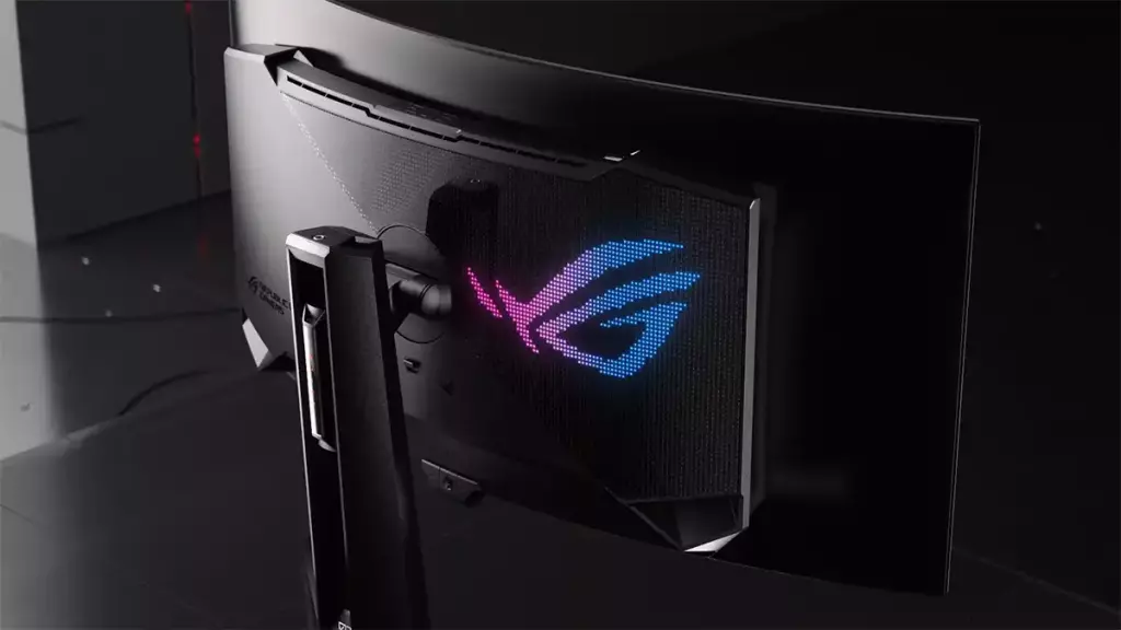 ASUS ROG Swift OLED PG34WCDM, du 34" incurvé 800R 3 ecran asus rog swift oled pg34wcdm back