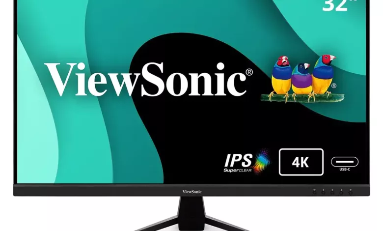 ViewSonic VX3267U-2K et VX3267U-4K, deux moniteurs pour une expérience immersive ultime 1 ecran viewsonic vx3267u 4k