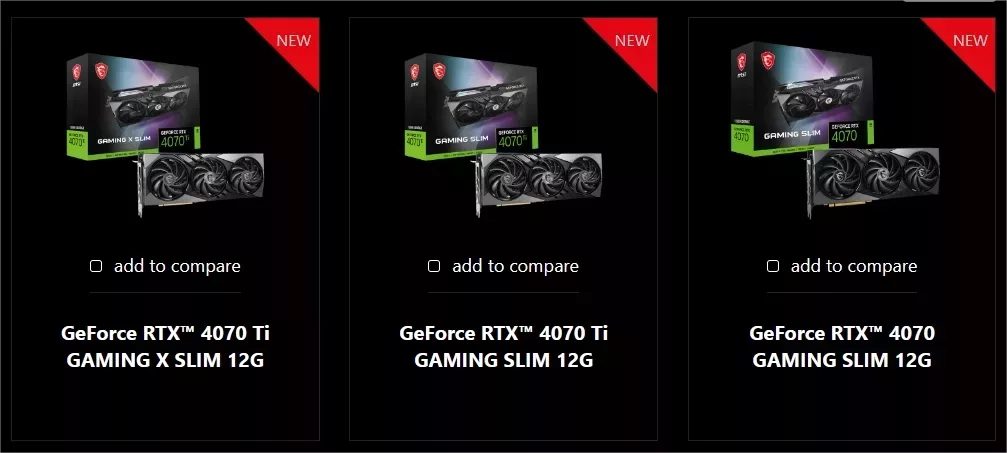 RTX Gaming X Slim : une nouvelle série des cartes graphiques MSi 2 geforce rtx gaming x slim 01