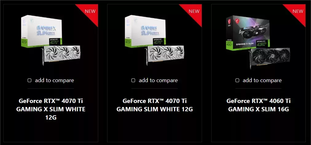 RTX Gaming X Slim : une nouvelle série des cartes graphiques MSi 4 geforce rtx gaming x slim 03