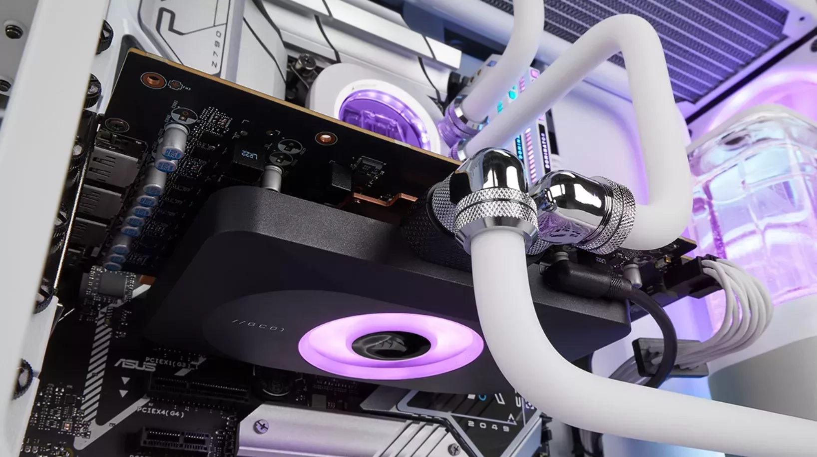 iCUE LINK arrive sur les produits de refroidissement liquide Hydro X 4 iCUE LINK Hydro X bloc GPU