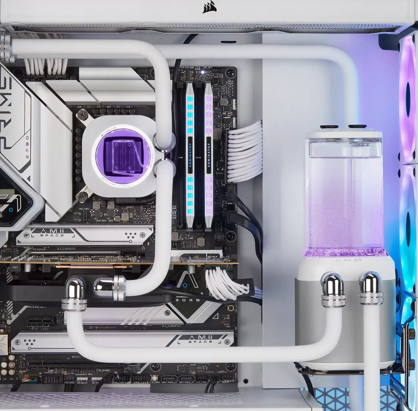 iCUE LINK arrive sur les produits de refroidissement liquide Hydro X 2 iCUE LINK Hydro X système complet